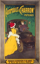 Plakatwerbung für Automobile Charron in Puteaux